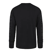 T-shirt à manches longues Franklin des Raptors de Toronto '47 pour hommes, noir