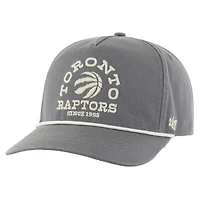 Casquette ajustable '47 Toronto Raptors Canyon Ranchero Hitch pour homme, couleur anthracite