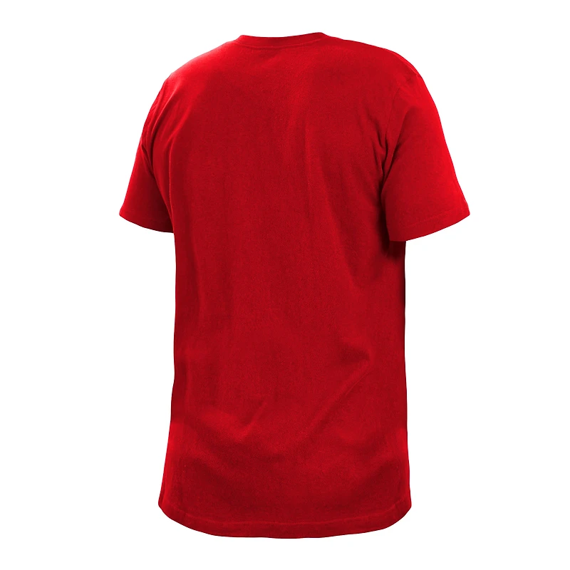 Men's 5th & Ocean by New Era Red Toronto Raptors Big Tall Logo T-Shirt