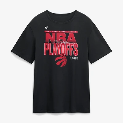 T-shirt noir pour homme des Raptors de Toronto, séries éliminatoires la NBA 2026