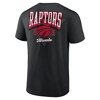 T-shirt noir pour homme Toronto Raptors Never Over