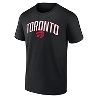 Men's Fanatics Black/Gray Toronto Raptors Two-Pack T-Shirt & Shorts Set