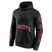 Men's Fanatics Black Toronto Raptors Home Court Pullover Hoodie