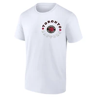 Men's Fanatics White Toronto Raptors Street Collective T-Shirt