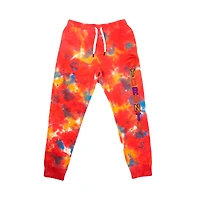 Pantalon de jogging tie-dye FISLL Toronto Raptors pour hommes