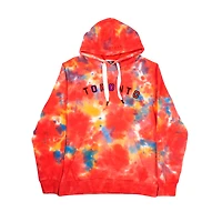 Chandail à capuchon tie-dye FISLL Toronto Raptors pour hommes