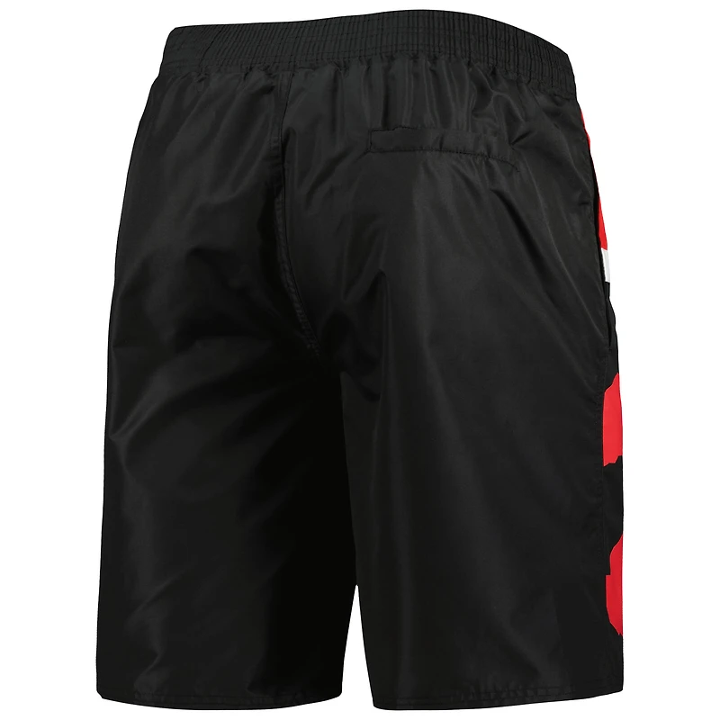 Men's G-III Sports by Carl Banks Black Toronto Raptors Sea Wind Swim Trunks