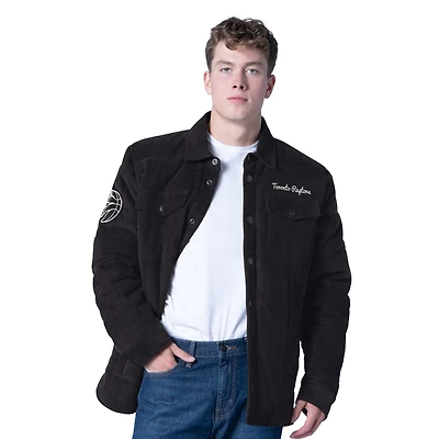 Men's G-III Sports by Carl Banks  Black Toronto Raptors Triumph Full-Snap Jacket