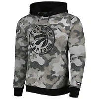 Sweat à capuche noir Hugo Boss Toronto Raptors Camo pour homme