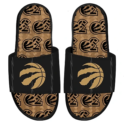 Men's ISlide Black Toronto Raptors 2024/25 City Edition Gel Slide Sandals
