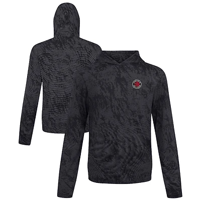 Men's Levelwear Black Toronto Raptors Platform Pullover Hoodie