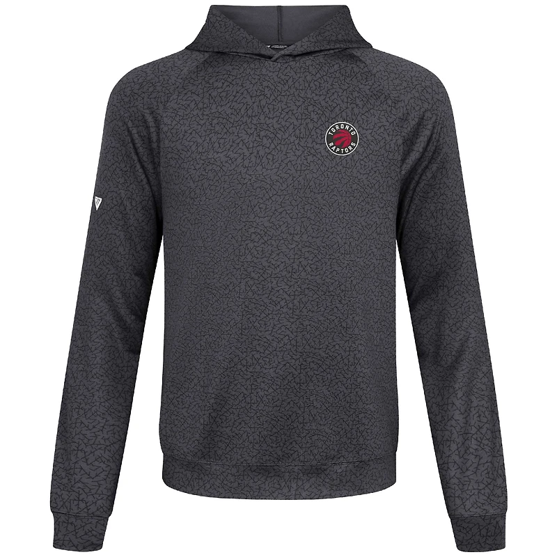 Men's Levelwear Gray Toronto Raptors Challenger Pullover Hoodie