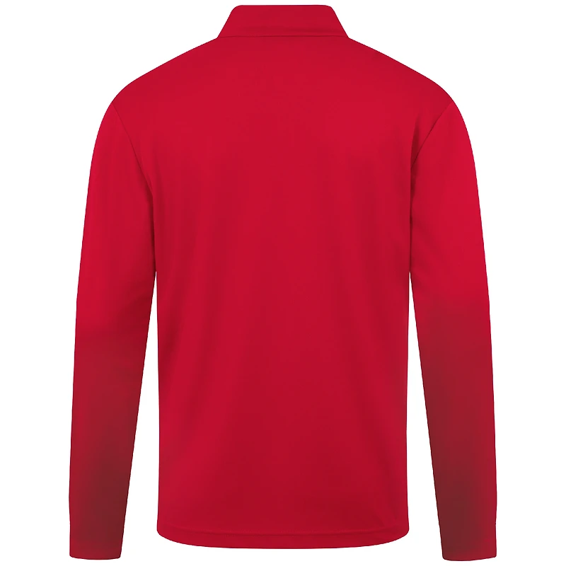 Haut rouge à fermeture éclair quart de tour Heron des Raptors Toronto pour homme Levelwear