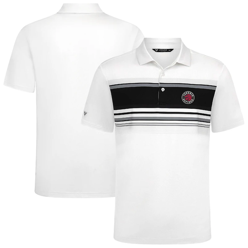 Polo blanc Onward des Raptors de Toronto pour homme Levelwear