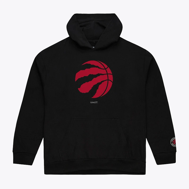 Men's Mitchell & Ness Black Toronto Raptors Basic Fleece Hoodie