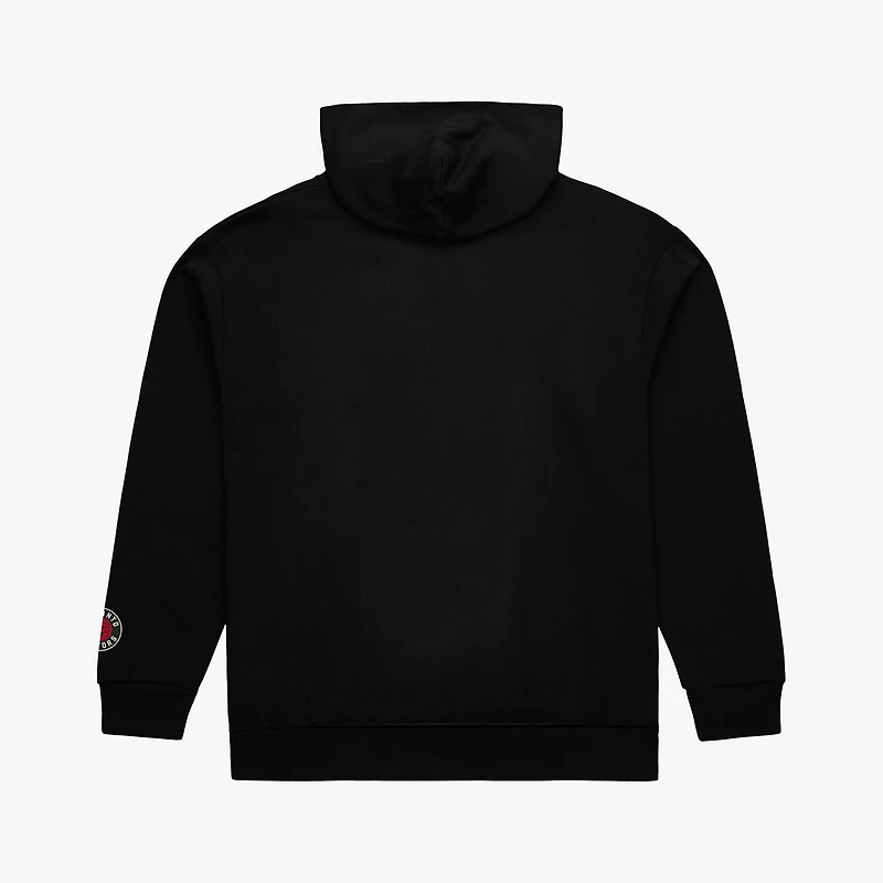 Men's Mitchell & Ness Black Toronto Raptors Basic Fleece Hoodie