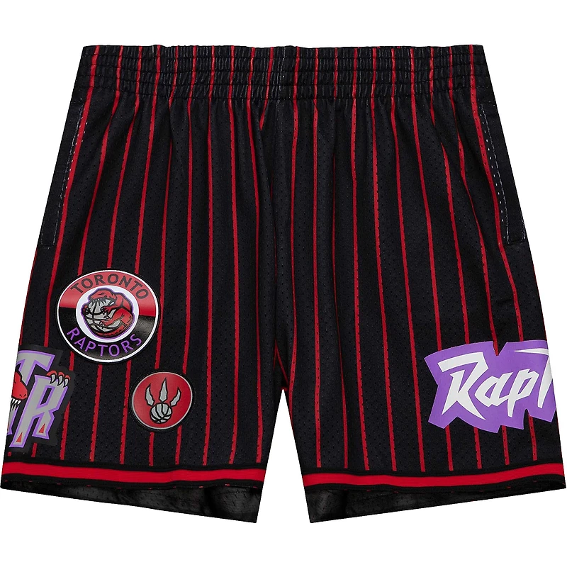 Short noir de la collection City des Raptors Toronto Mitchell & Ness pour homme