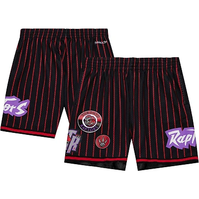 Short noir de la collection City des Raptors Toronto Mitchell & Ness pour homme