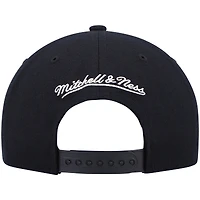 Men's Mitchell & Ness Black Toronto Raptors Ground 2.0 Snapback Hat