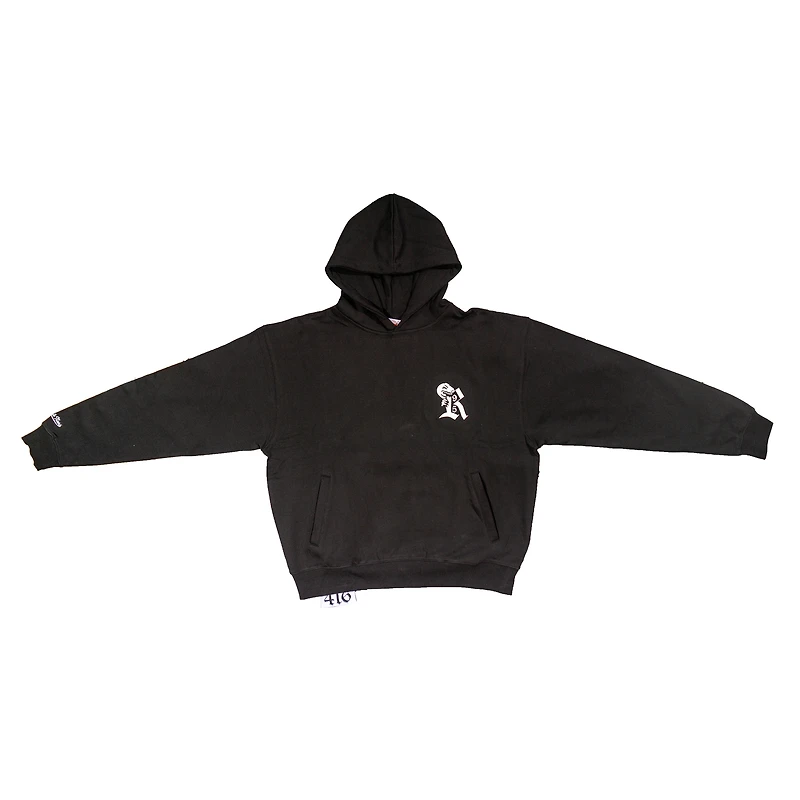 Sweat à capuche noir Hello Darkness des Toronto Raptors de Mitchell & Ness pour homme