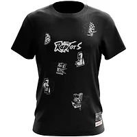 Men's Mitchell & Ness Black Toronto Raptors Night T-Shirt