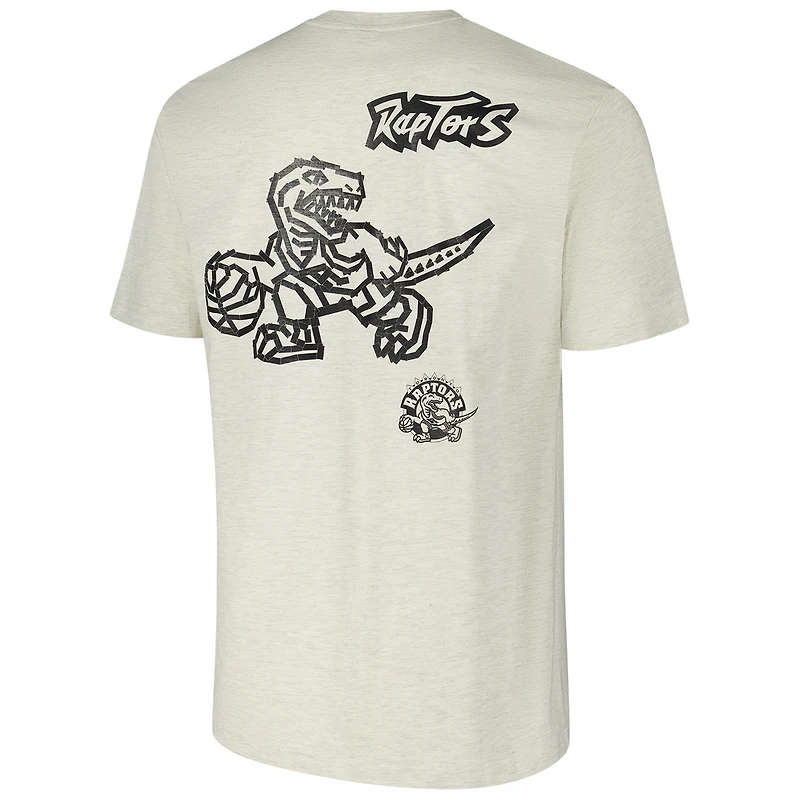 T-shirt à bande noire Hardwood Classics de Toronto Raptors Mitchell & Ness pour homme