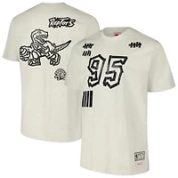 T-shirt à bande noire Hardwood Classics de Toronto Raptors Mitchell & Ness pour homme