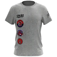 Men's Mitchell & Ness Heather Gray Toronto Raptors City Collection T-Shirt
