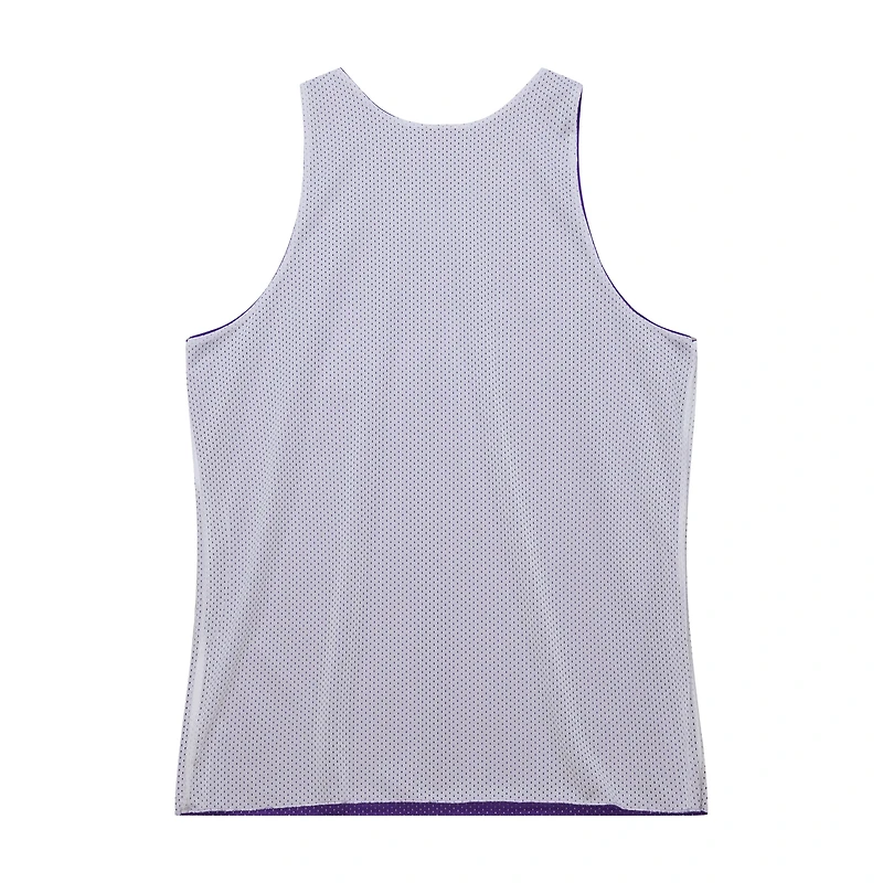 Maillot d'entraînement réversible en maille Hardwood Classics violet/blanc pour homme Mitchell & Ness Toronto Raptors
