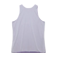 Maillot d'entraînement réversible en maille Hardwood Classics violet/blanc pour homme Mitchell & Ness Toronto Raptors