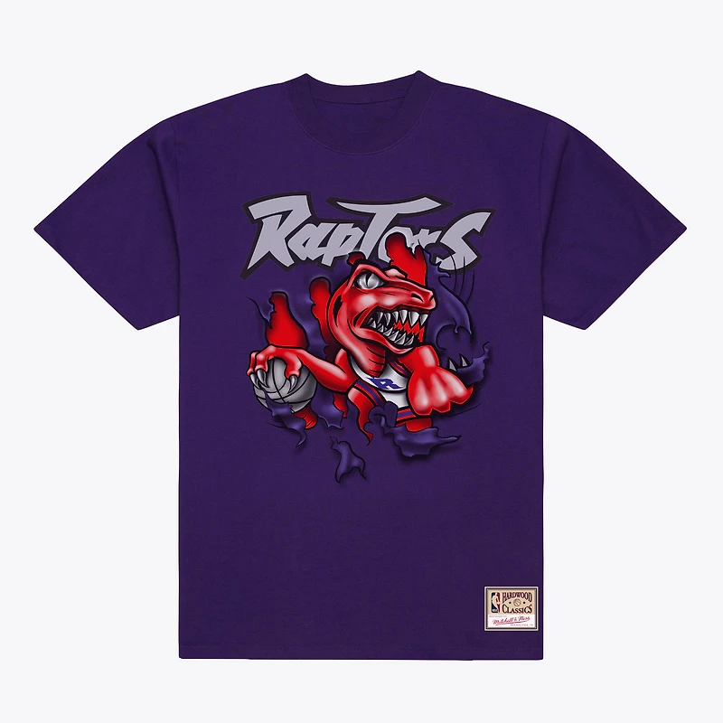 Men's Mitchell & Ness Purple Toronto Raptors Breakthrough T-Shirt