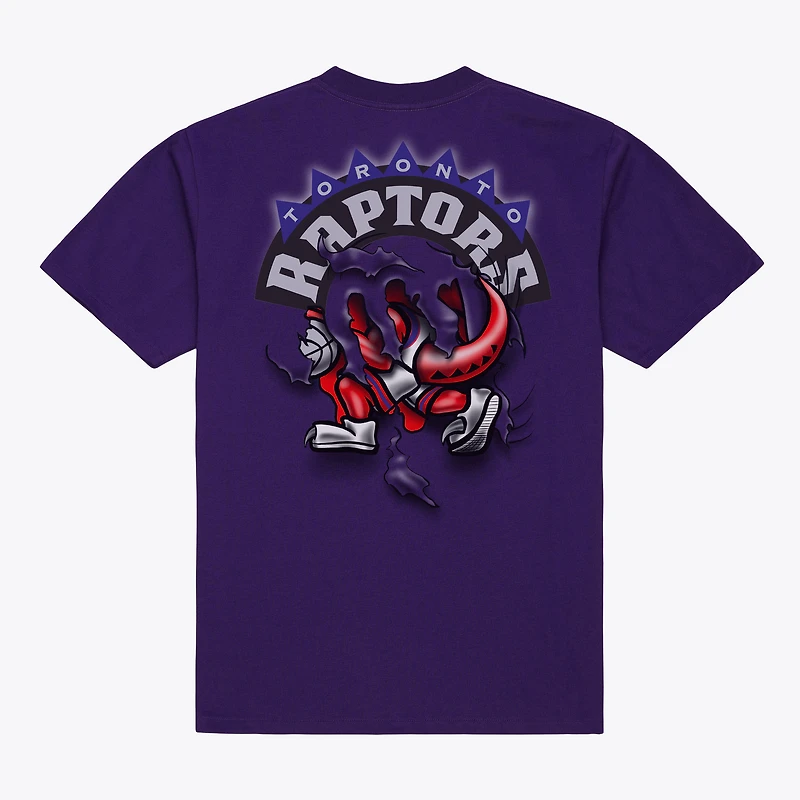 Men's Mitchell & Ness Purple Toronto Raptors Breakthrough T-Shirt