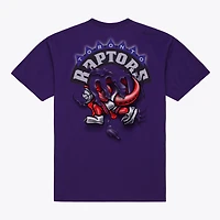 Men's Mitchell & Ness Purple Toronto Raptors Breakthrough T-Shirt
