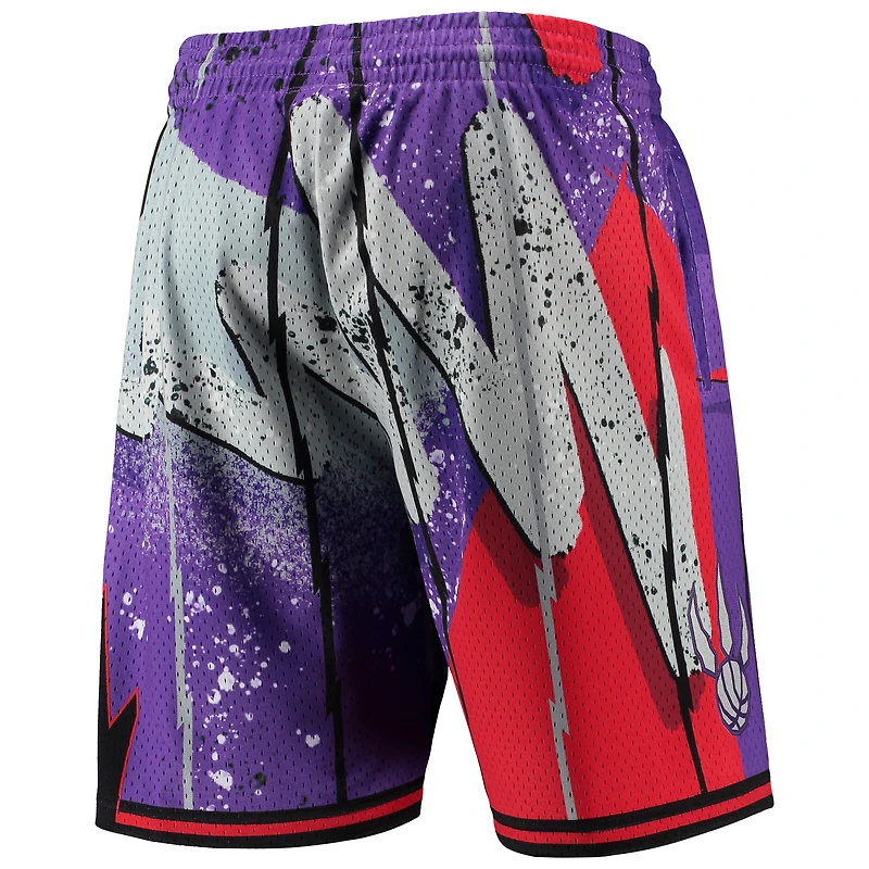 Short Swingman violet Mitchell & Ness pour hommes des Raptors de Toronto Hardwood Classics 1998 Hyper Hoops