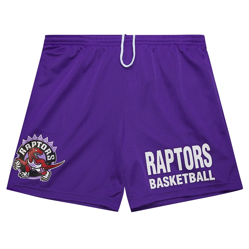 Men's Mitchell & Ness Purple Toronto Raptors Hardwood Classics Gameday Mesh Shorts