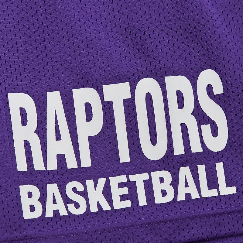 Short en maille violet Mitchell & Ness pour hommes des Raptors de Toronto Hardwood Classics Gameday