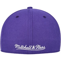 Casquette ajustée MVP Team Ground 2.0 des Toronto Raptors Hardwood Classics pour homme de Mitchell & Ness, violet