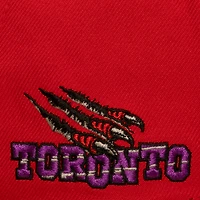 Casquette snapback Mitchell & Ness rouge/noire Toronto Raptors In the City pour homme