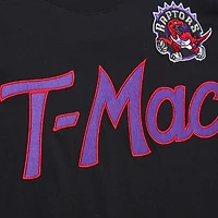 T-shirt noir avec surnom premium des Raptors de Toronto Mitchell & Ness Tracy McGrady pour hommes