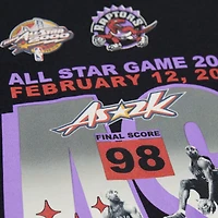 T-shirt noir Mitchell & Ness Vince Carter pour homme des Toronto Raptors du match étoiles 2000, c'est fini