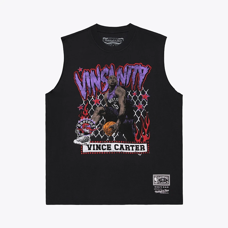 Men's Mitchell & Ness Vince Carter Black Toronto Raptors Best Class Tank Top