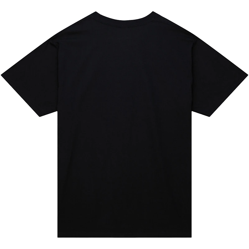 Men's Mitchell & Ness Vince Carter Black Toronto Raptors Hardwood Classics Bling Concert Player T-Shirt