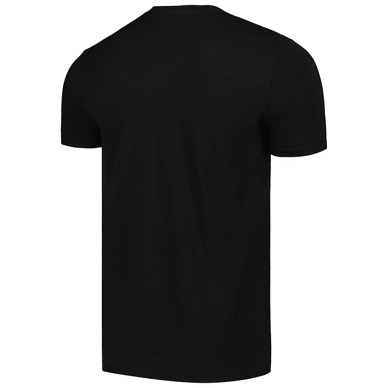 Men's Mitchell & Ness Vince Carter Black Toronto Raptors Hardwood Classics Collage T-Shirt