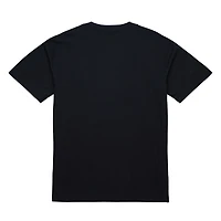 Men's Mitchell & Ness Vince Carter Black Toronto Raptors Hardwood Classics Player Arch T-Shirt