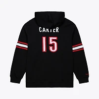 Men's Mitchell & Ness Vince Carter Black Toronto Raptors Name Number Hoodie