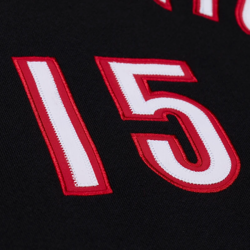 Men's Mitchell & Ness Vince Carter Black Toronto Raptors Name Number Hoodie