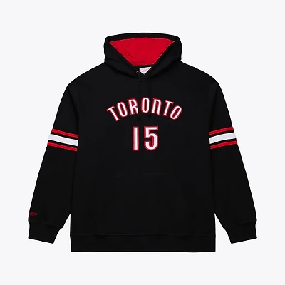 Men's Mitchell & Ness Vince Carter Black Toronto Raptors Name Number Hoodie