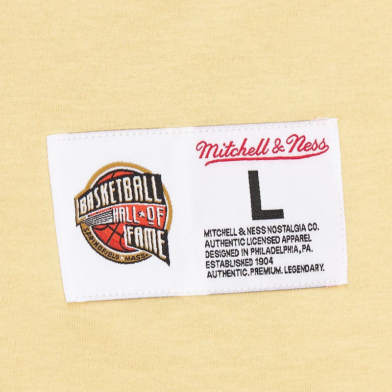 Men's Mitchell & Ness Vince Carter Cream Toronto Raptors Premium T-Shirt