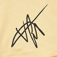 T-shirt premium pour homme Mitchell & Ness Vince Carter crème Toronto Raptors