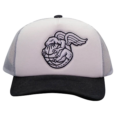 Men's Mitchell & Ness  White Toronto Raptors Adjustable Trucker Hat